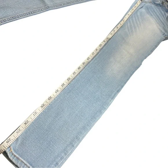 Hollister Super Skinny Light Blue Women's Jeans - Size 26 (3 Reg) - Picture 4 of 6